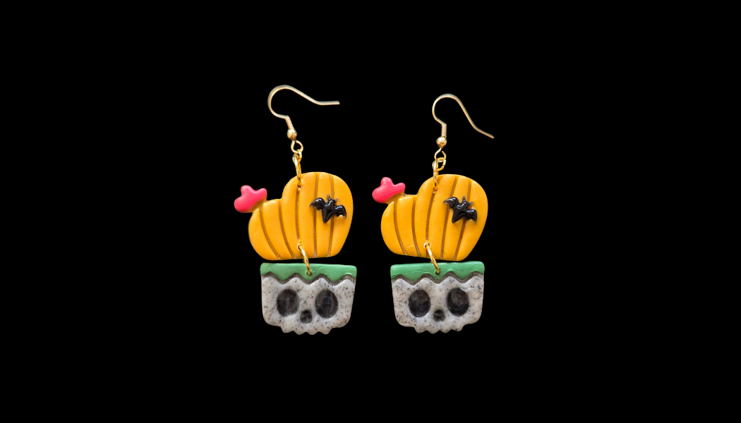 Halloween dangles earrings