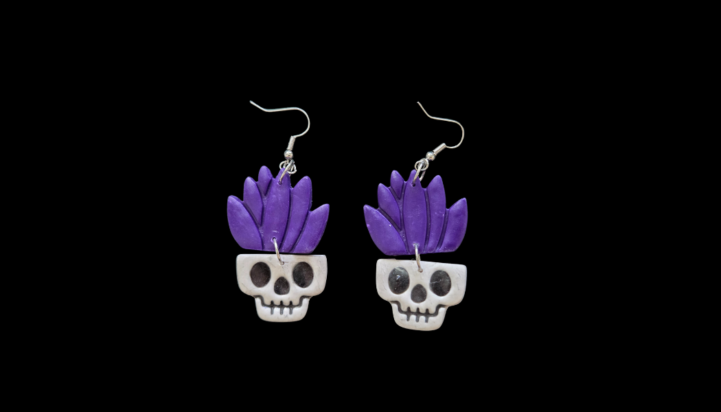 Halloween dangles earrings