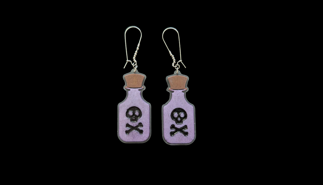 Halloween dangles earrings